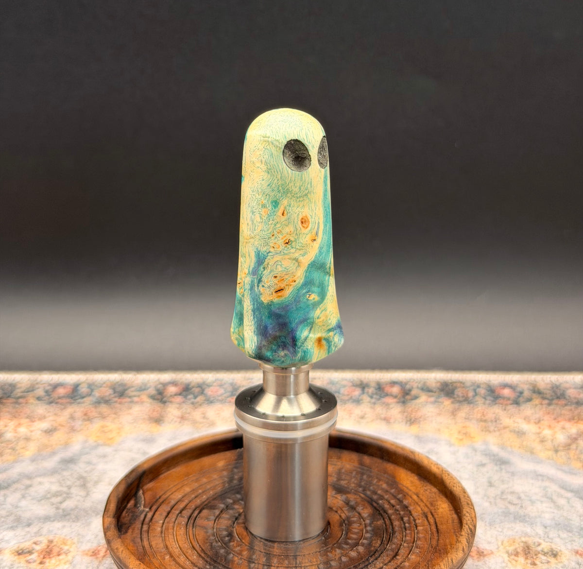 Maple Burl Micro Geist Crown Handle