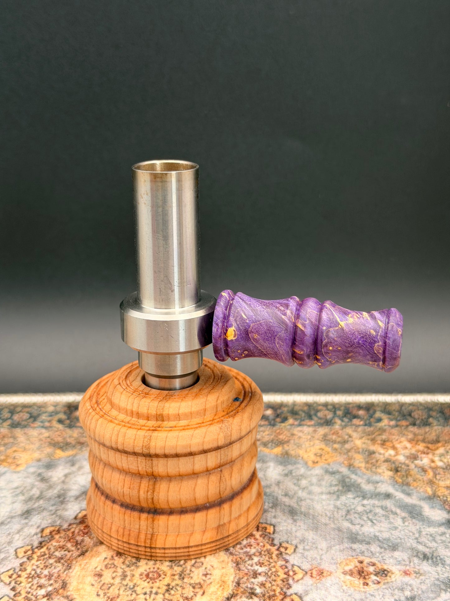 Buckeye Burl Tbowl Handle