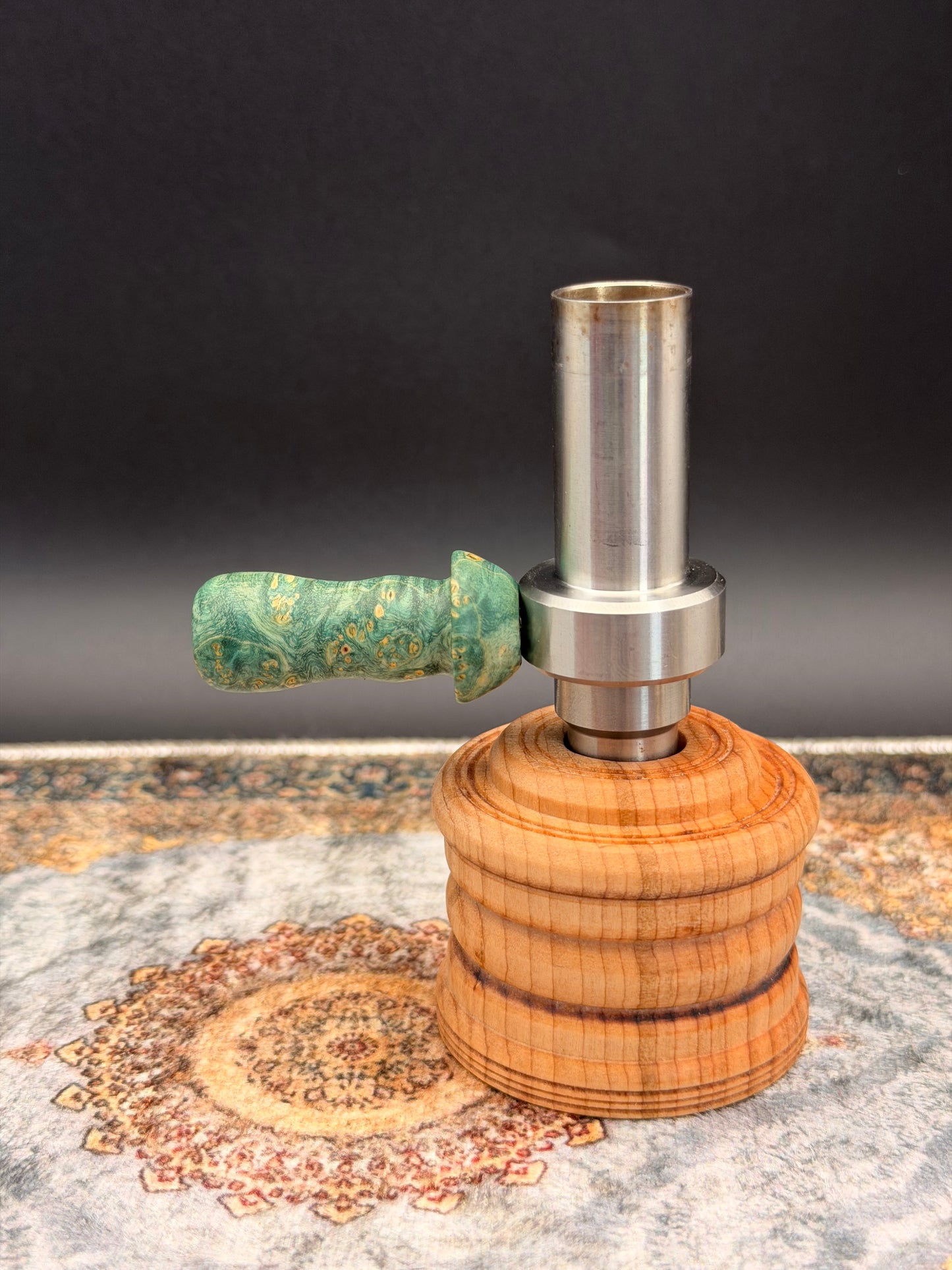 Box Elder Burl Tbowl Handle