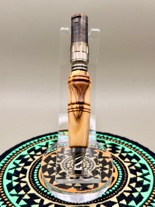 Olive Wood Stem for 8mm Thermal Engines