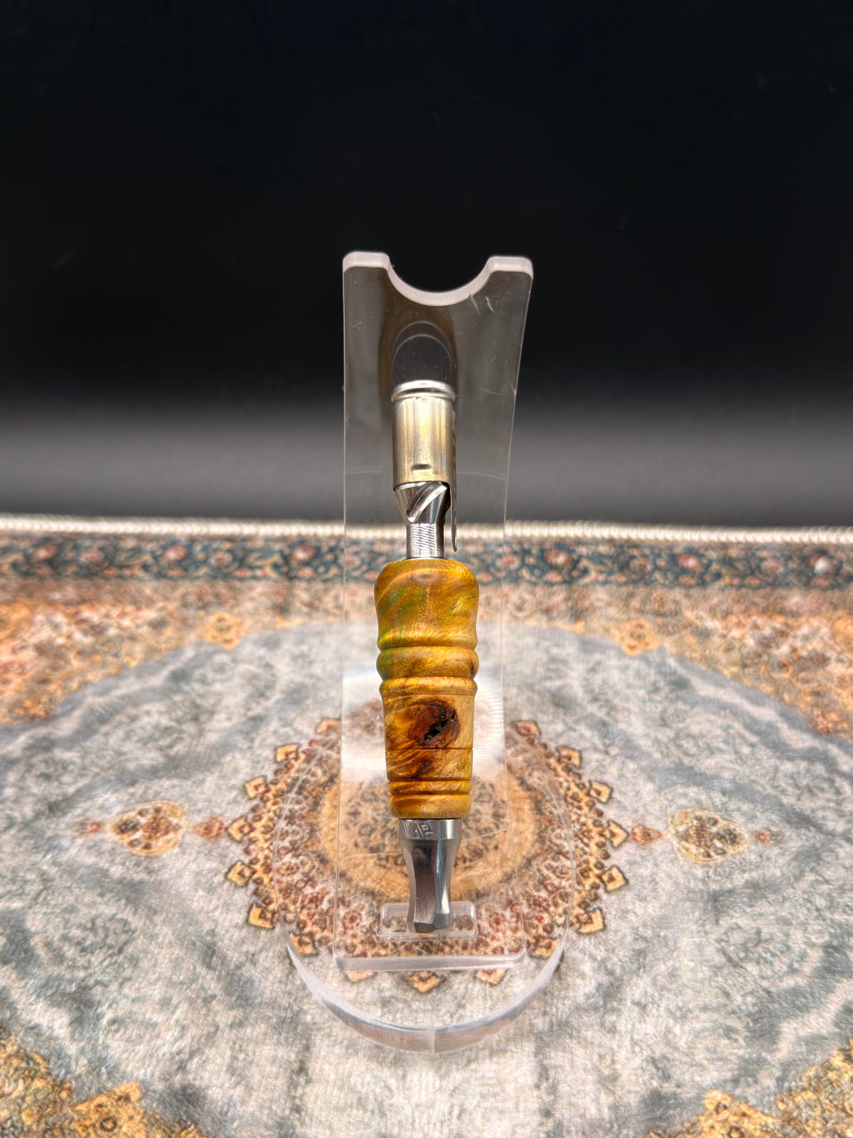 Buckeye Burl 8mm Stem/WPA