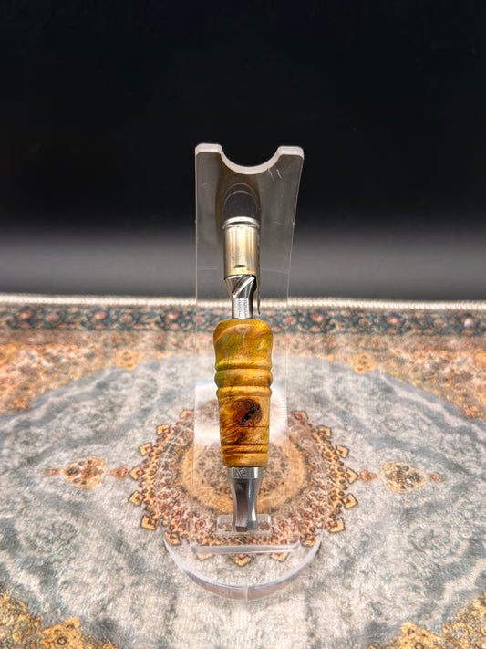 Buckeye Burl 8mm Stem/WPA