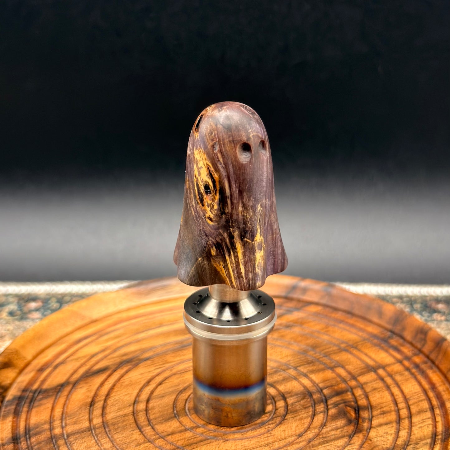 Buckeye Burl Ghost Crown Handle