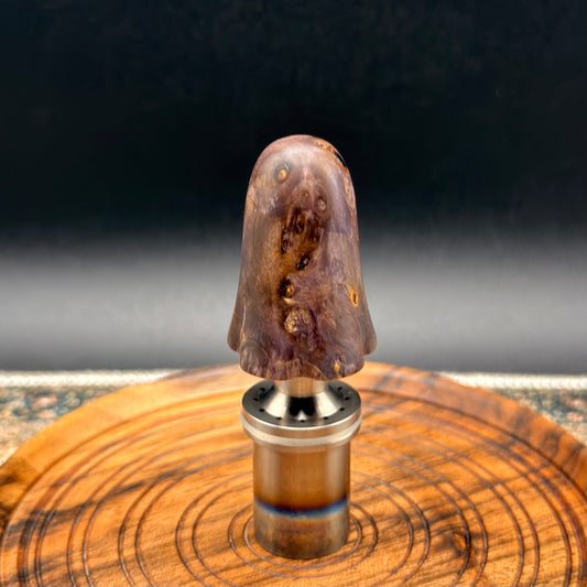 Buckeye Burl Ghost Crown Handle