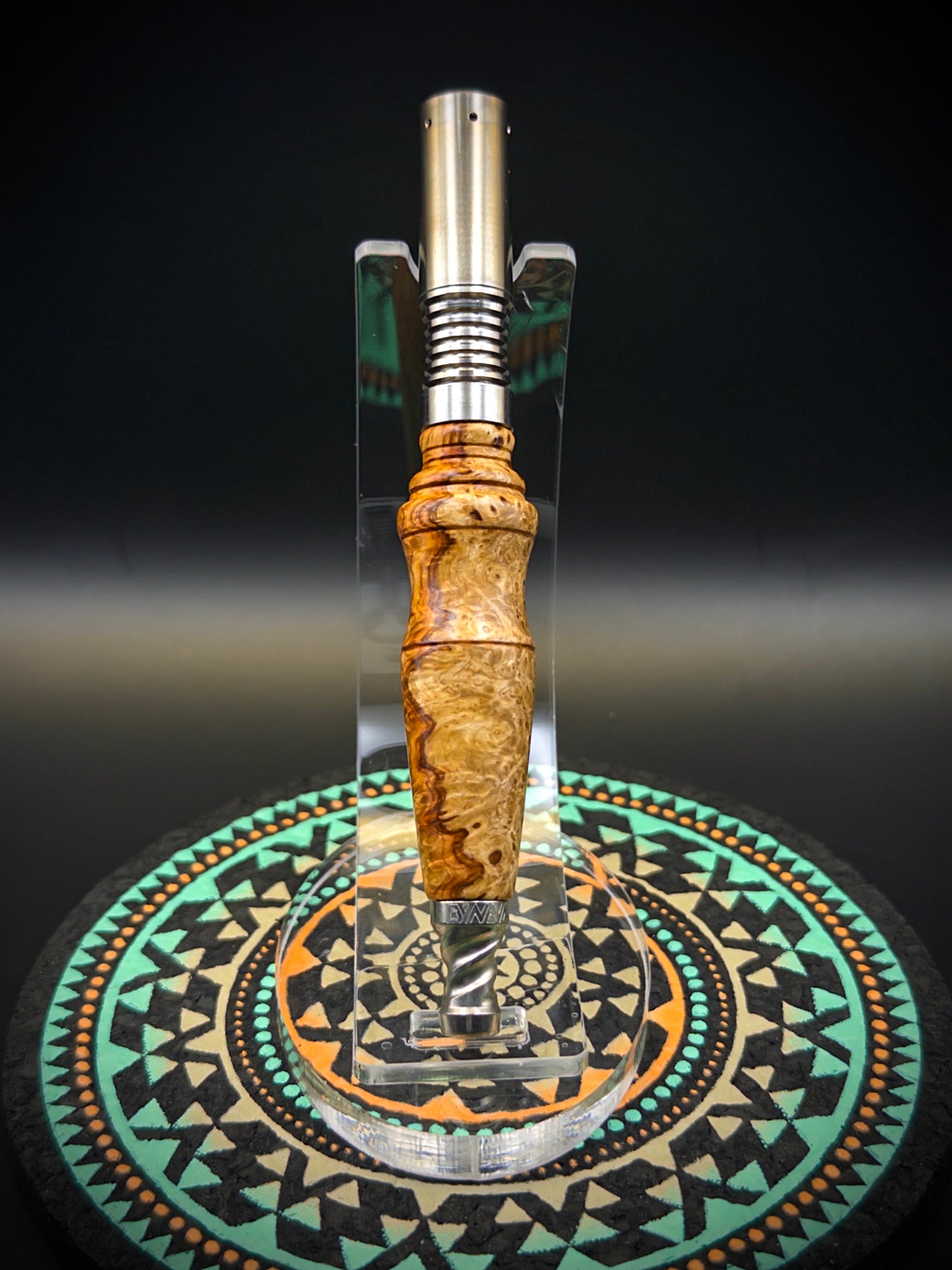 Amboyna Burl Stem for 8mm Thermal Engines