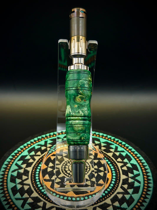 Stabilized Box Elder Burl Tempest 2 Sleeve