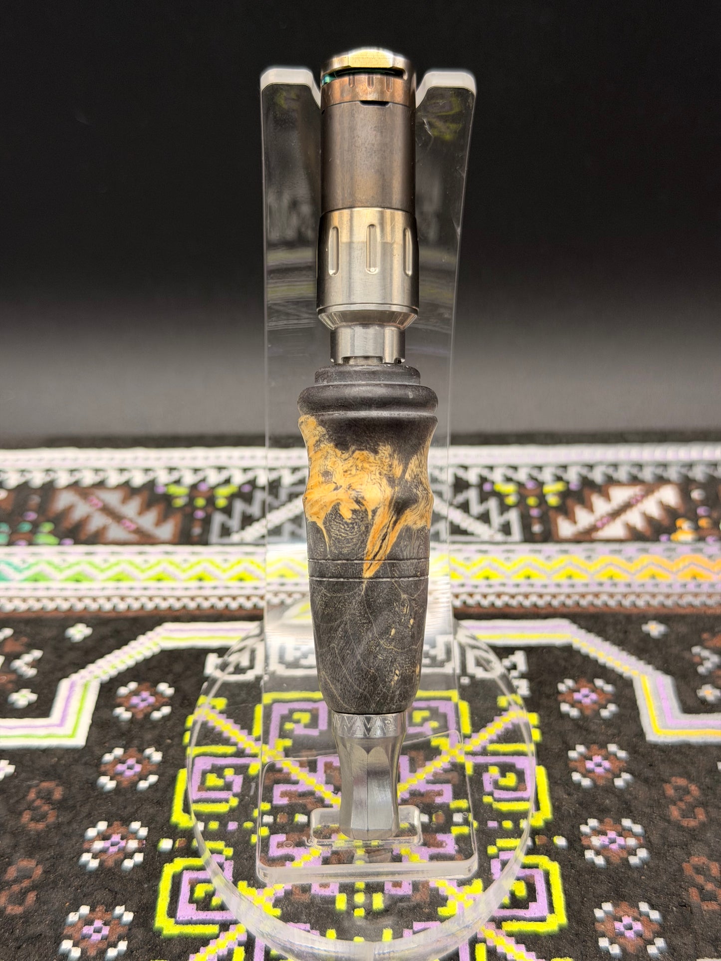 Buckeye Burl WPA/Stem for 8mm Thermal Engines