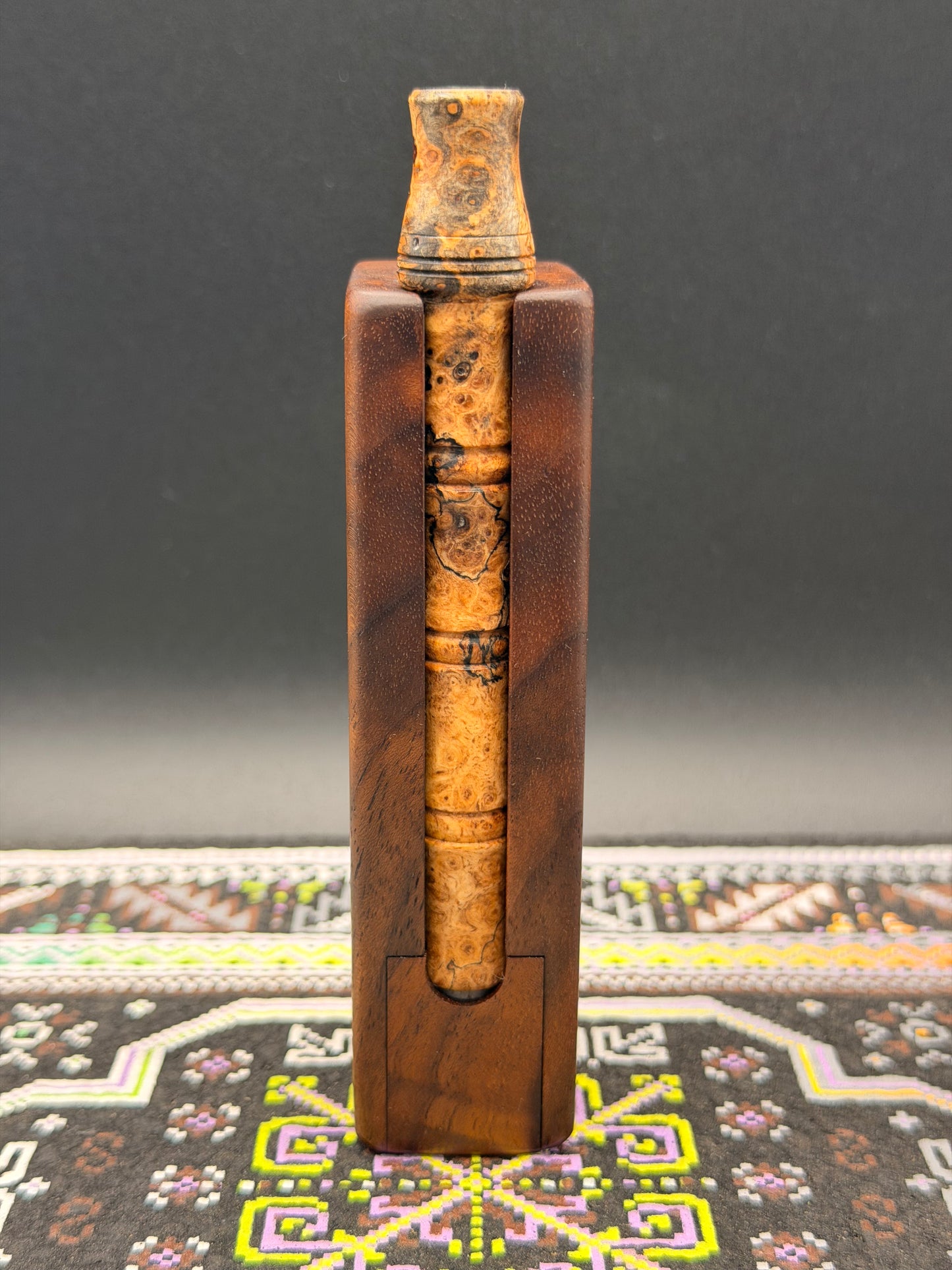Spalted Amboyna Burl Firewood 11 Stem
