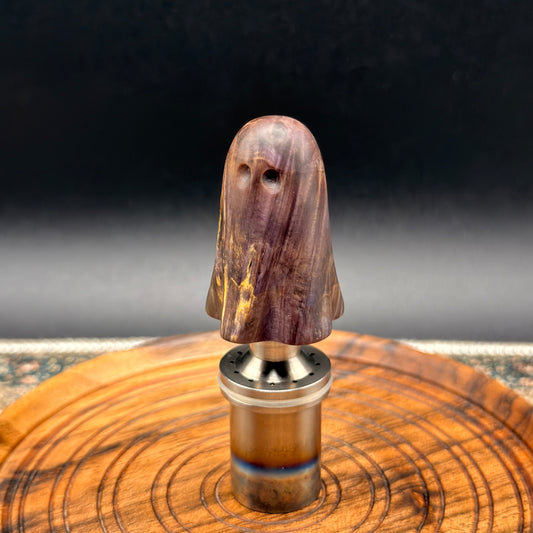 Buckeye Burl Ghost Crown Handle