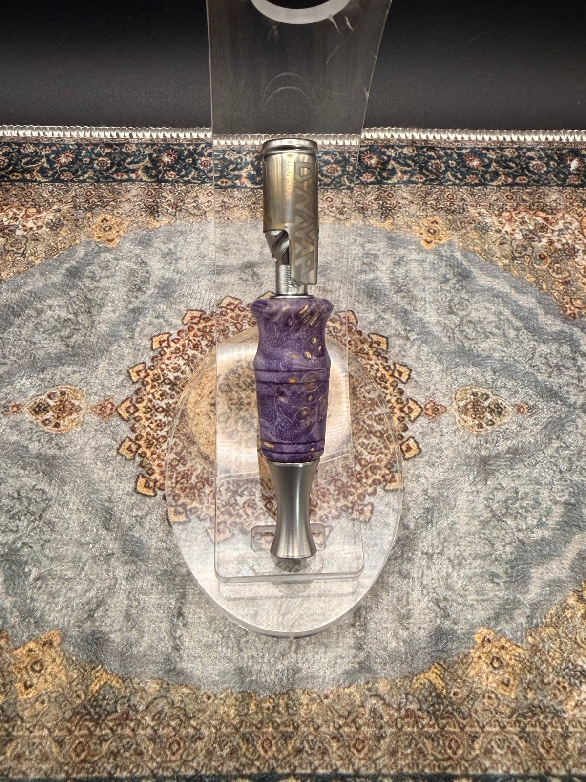 Box Elder Burl Stem/WPA for 8mm Thermal Engines