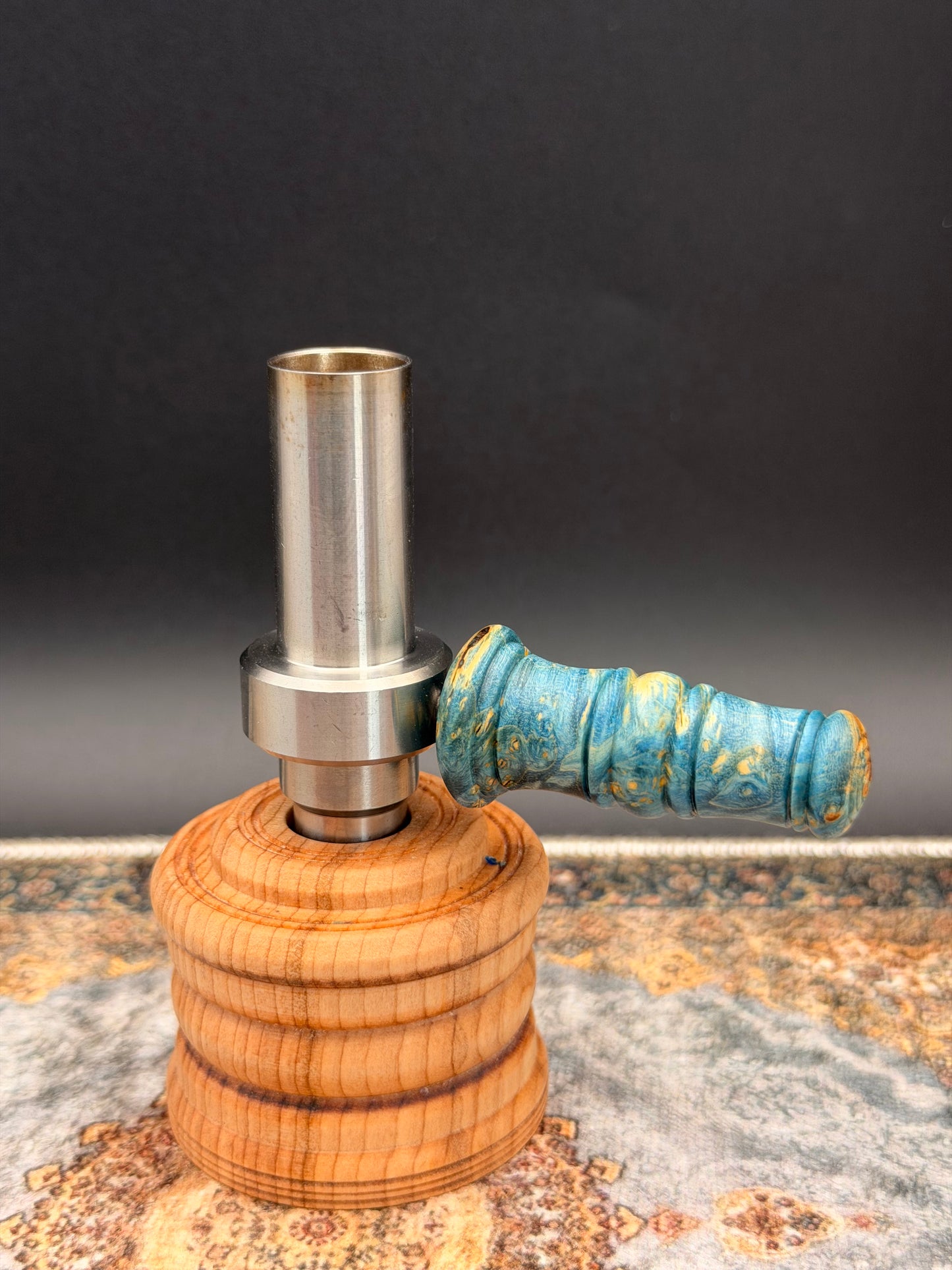 Buckeye Burl Tbowl Handle