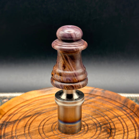 Buckeye Burl Crown Handle