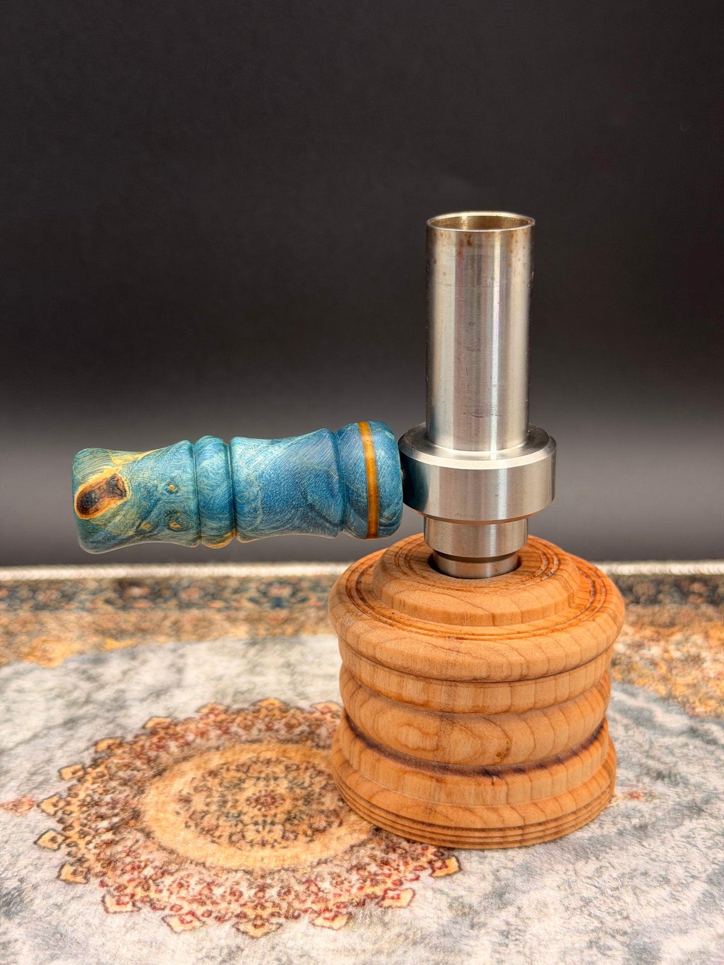 Box Elder Burl Tbowl Handle