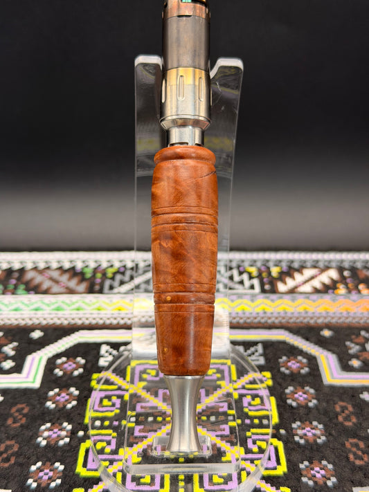 Buckeye Burl Stem for 8mm Thermal Engines