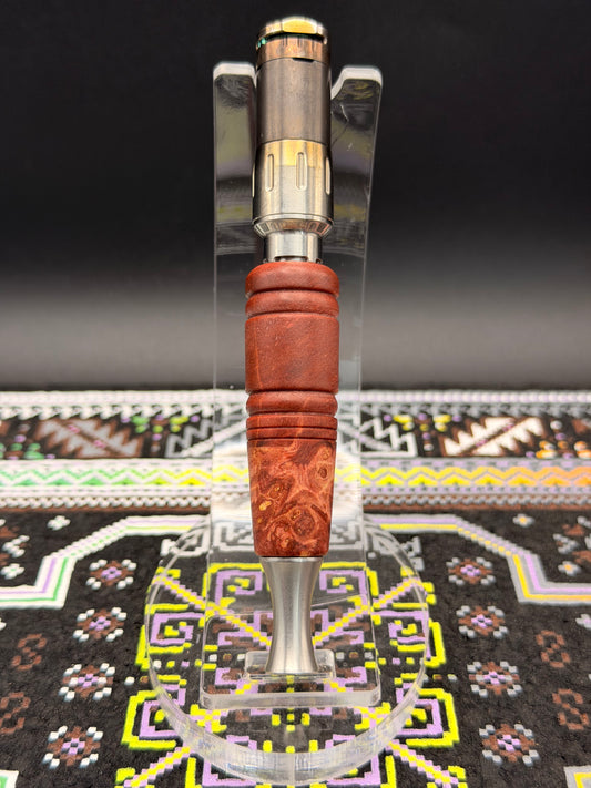 Buckeye Burl Stem for 8mm Thermal Engines