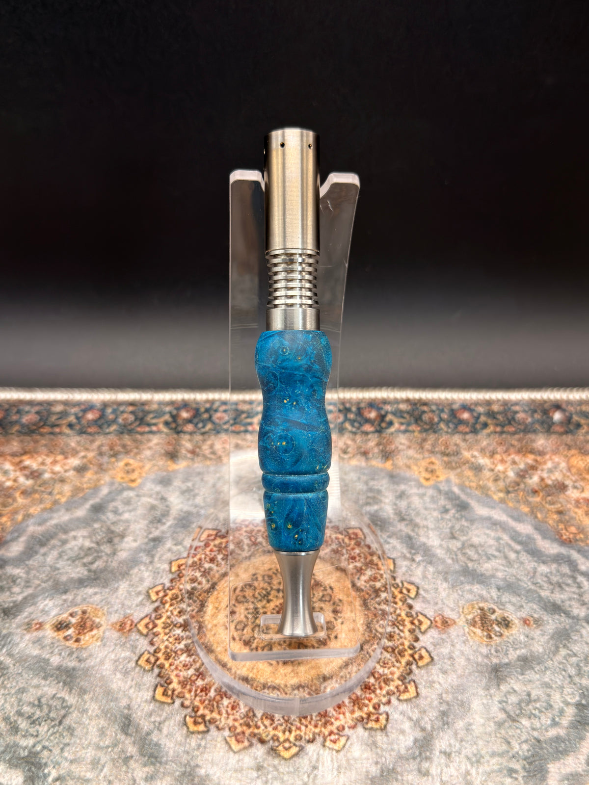 Box Elder Burl Stem/WPA for 8mm Thermal Engines