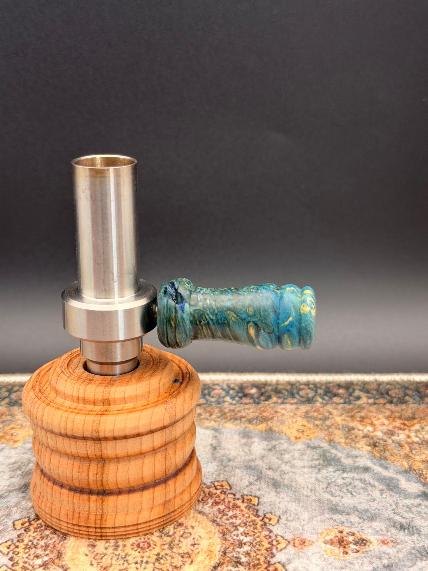 Buckeye Burl Tbowl Handle
