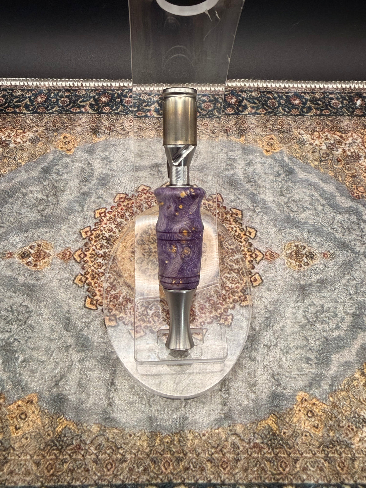 Box Elder Burl Stem/WPA for 8mm Thermal Engines
