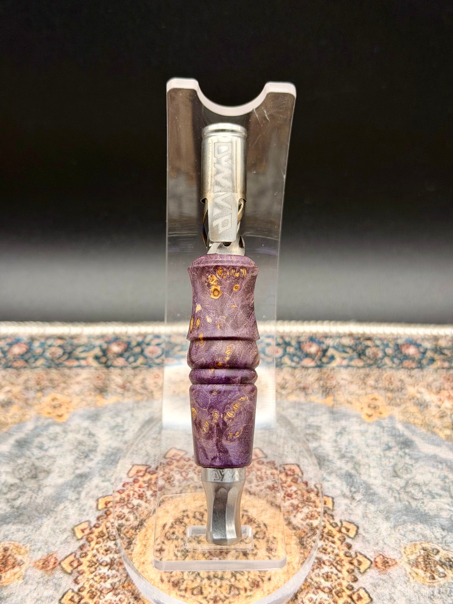 Box Elder Burl Stem/WPA for 8mm Thermal Engines