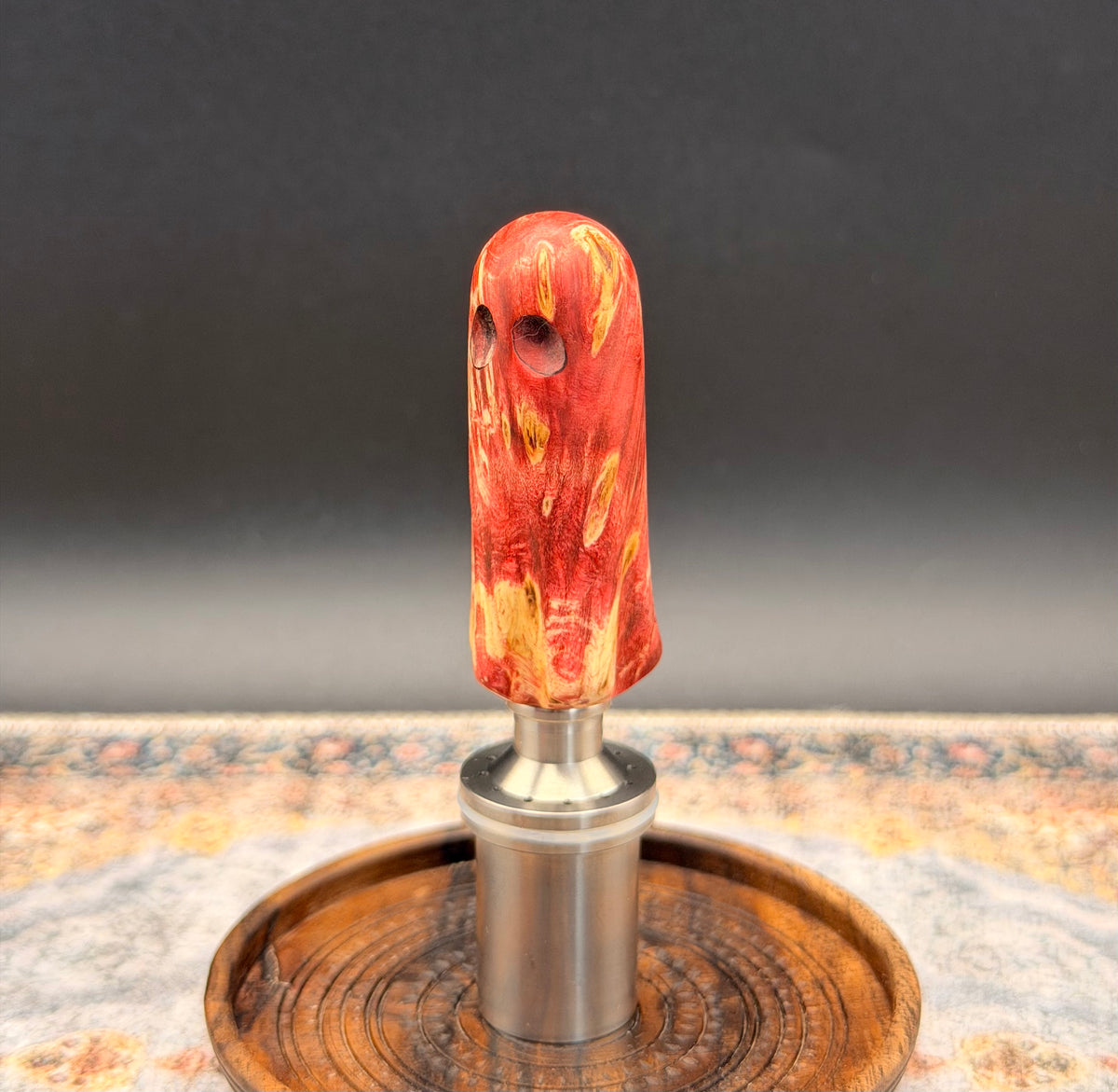 Maple Burl Micro Geist Crown Handle