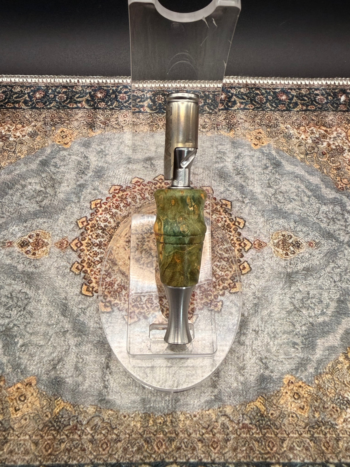 Box Elder Burl Stem/WPA for 8mm Thermal Engines