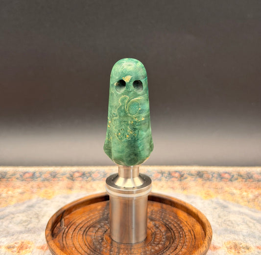 Box Elder Burl Micro Geist Crown Handle