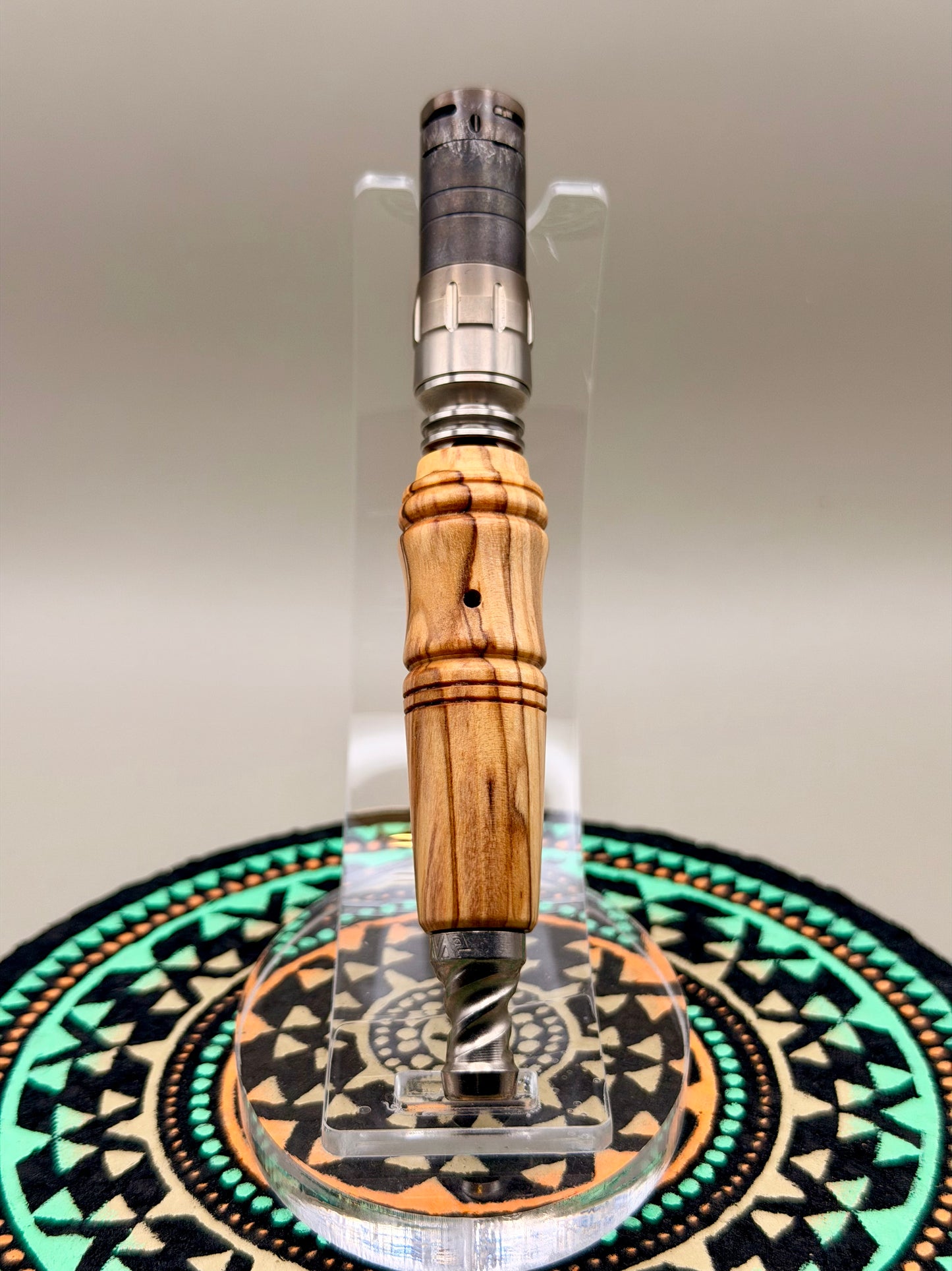 Olive Wood Stem for 8mm Thermal Engines