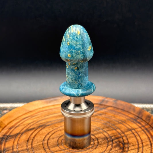 Maple Burl Crown Handle