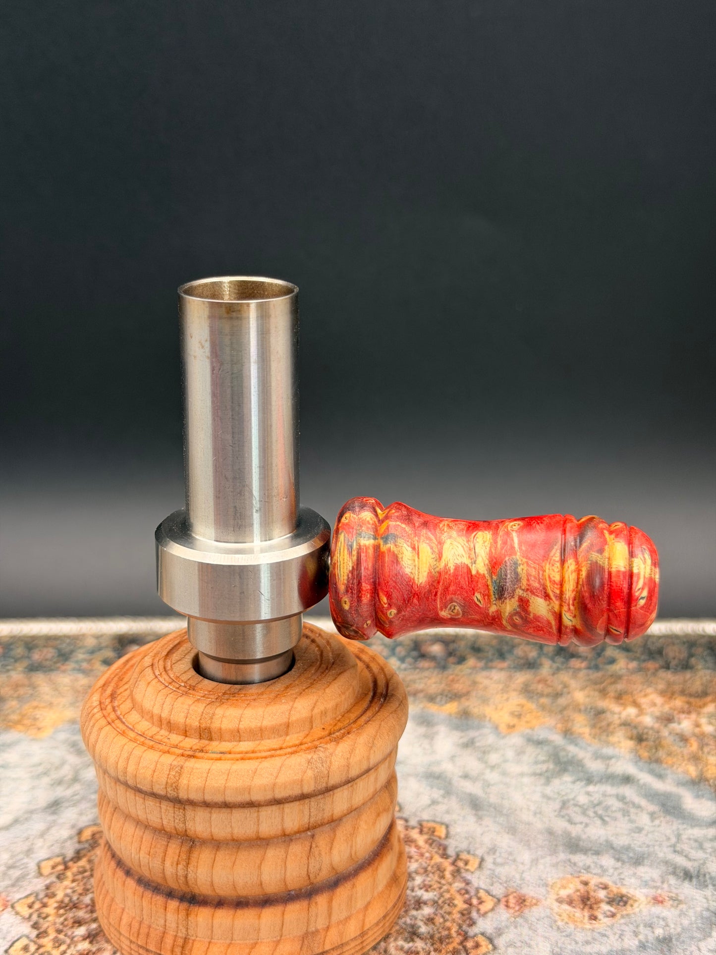 Buckeye Burl Tbowl Handle