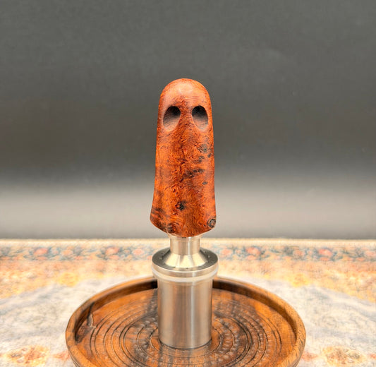 Box Elder Burl Micro Geist Crown Handle