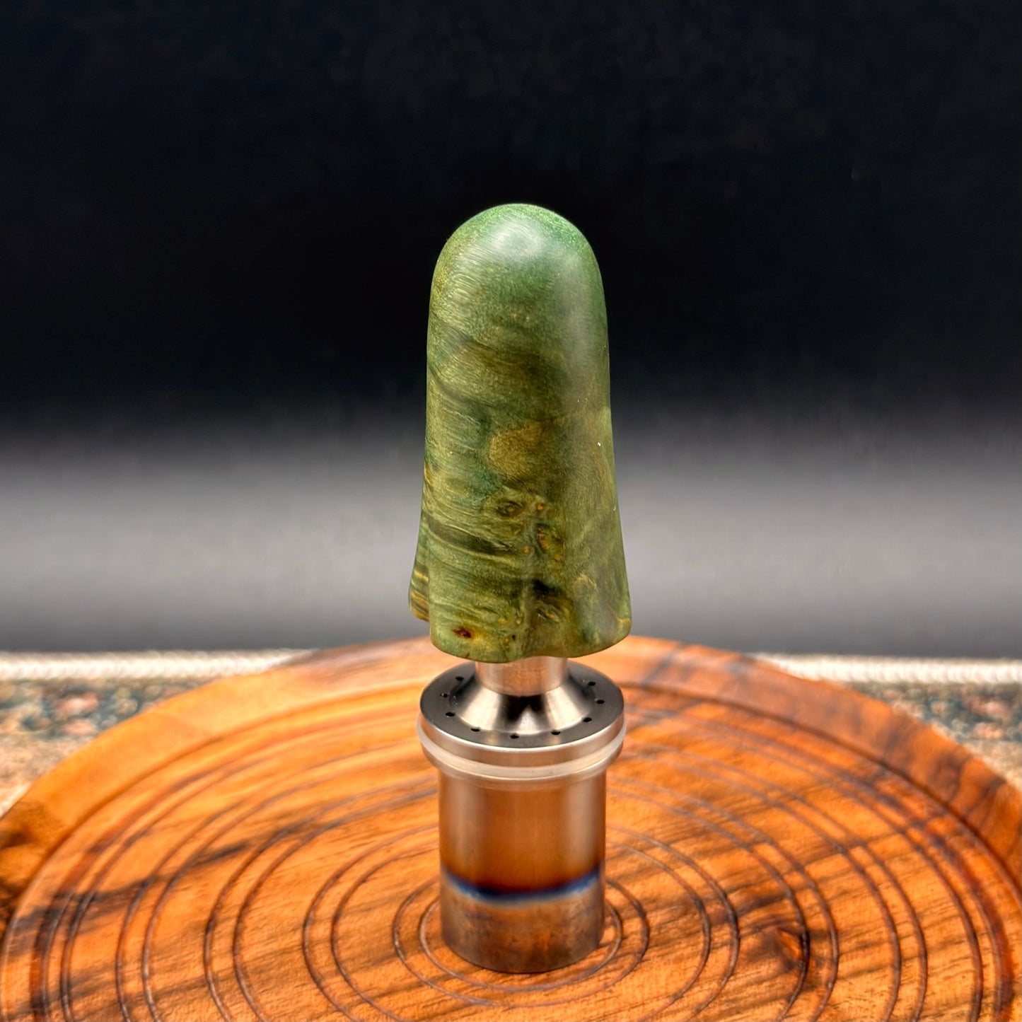 Box Elder Burl Ghost Crown Handle