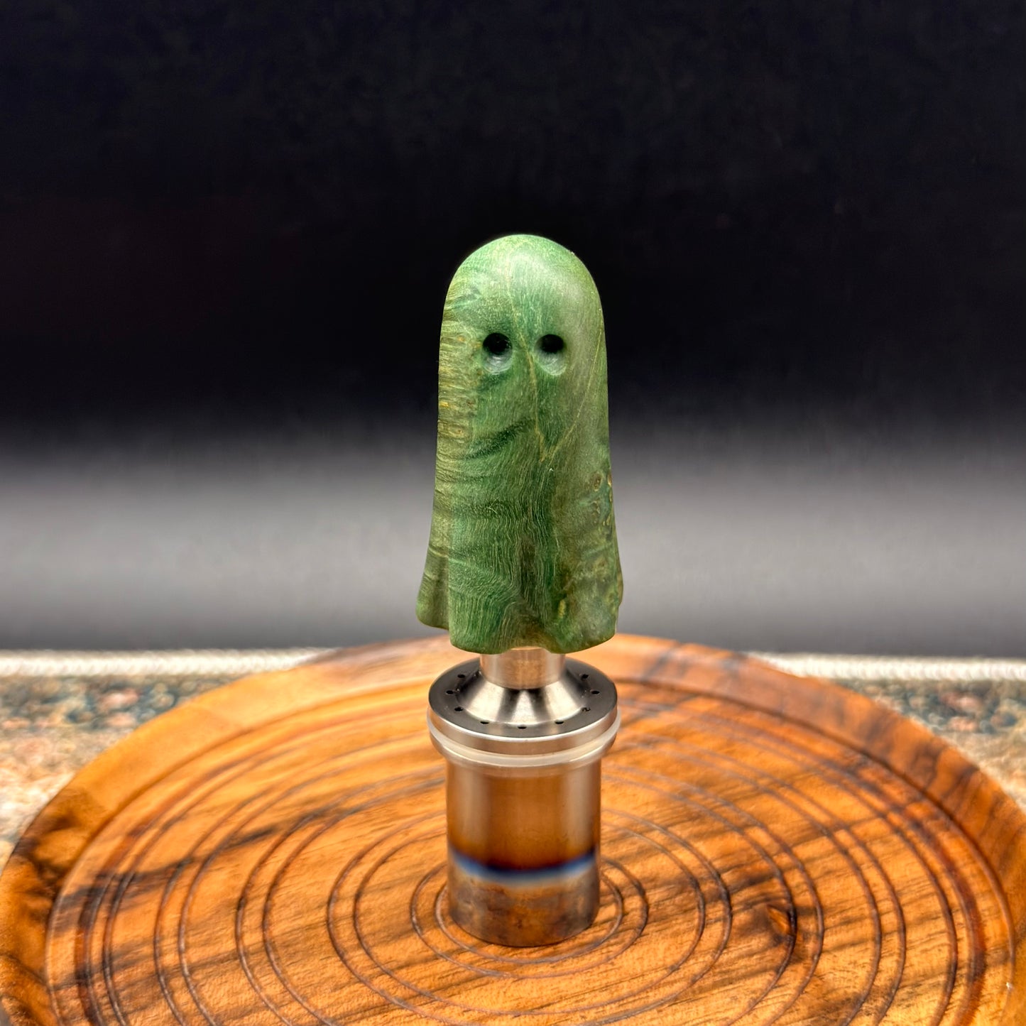Box Elder Burl Ghost Crown Handle