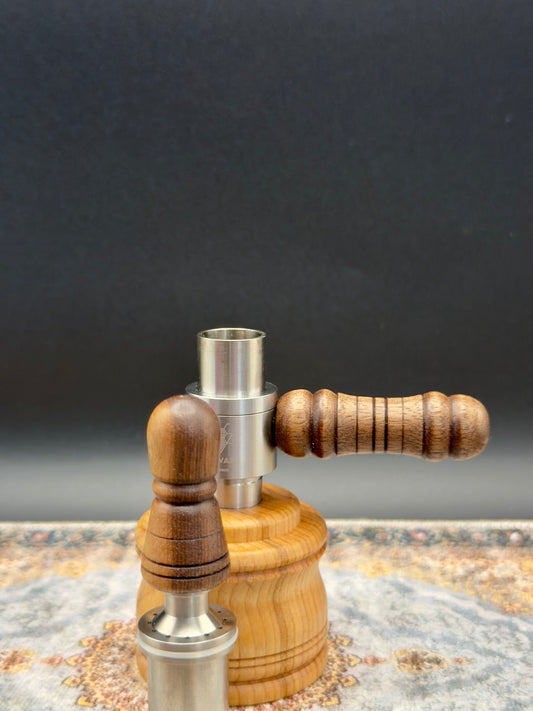 Black Walnut Crown Handle Combo