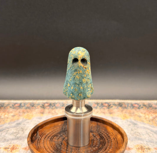 Box Elder Burl Micro Geist Crown Handle