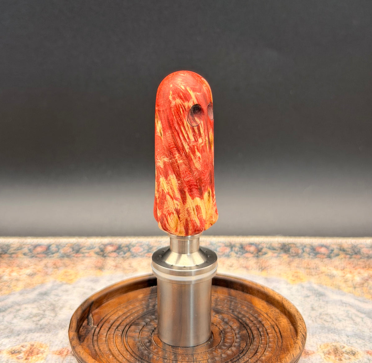 Maple Burl Micro Geist Crown Handle