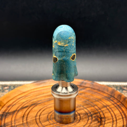 Box Elder Burl Ghost Crown Handle