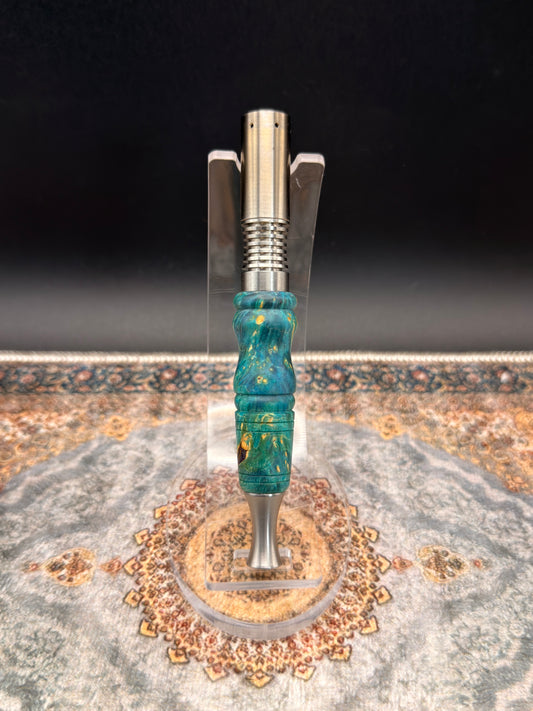 Box Elder Burl Stem/WPA for 8mm Thermal Engines