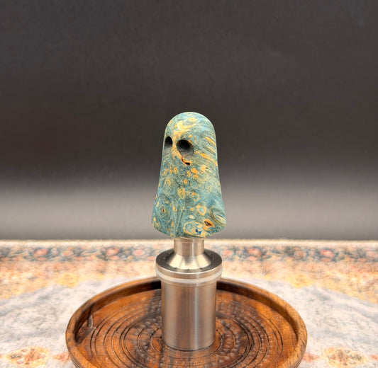 Box Elder Burl Micro Geist Crown Handle
