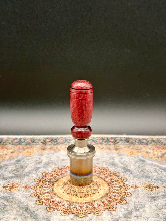 Purple Heart Crown Handle