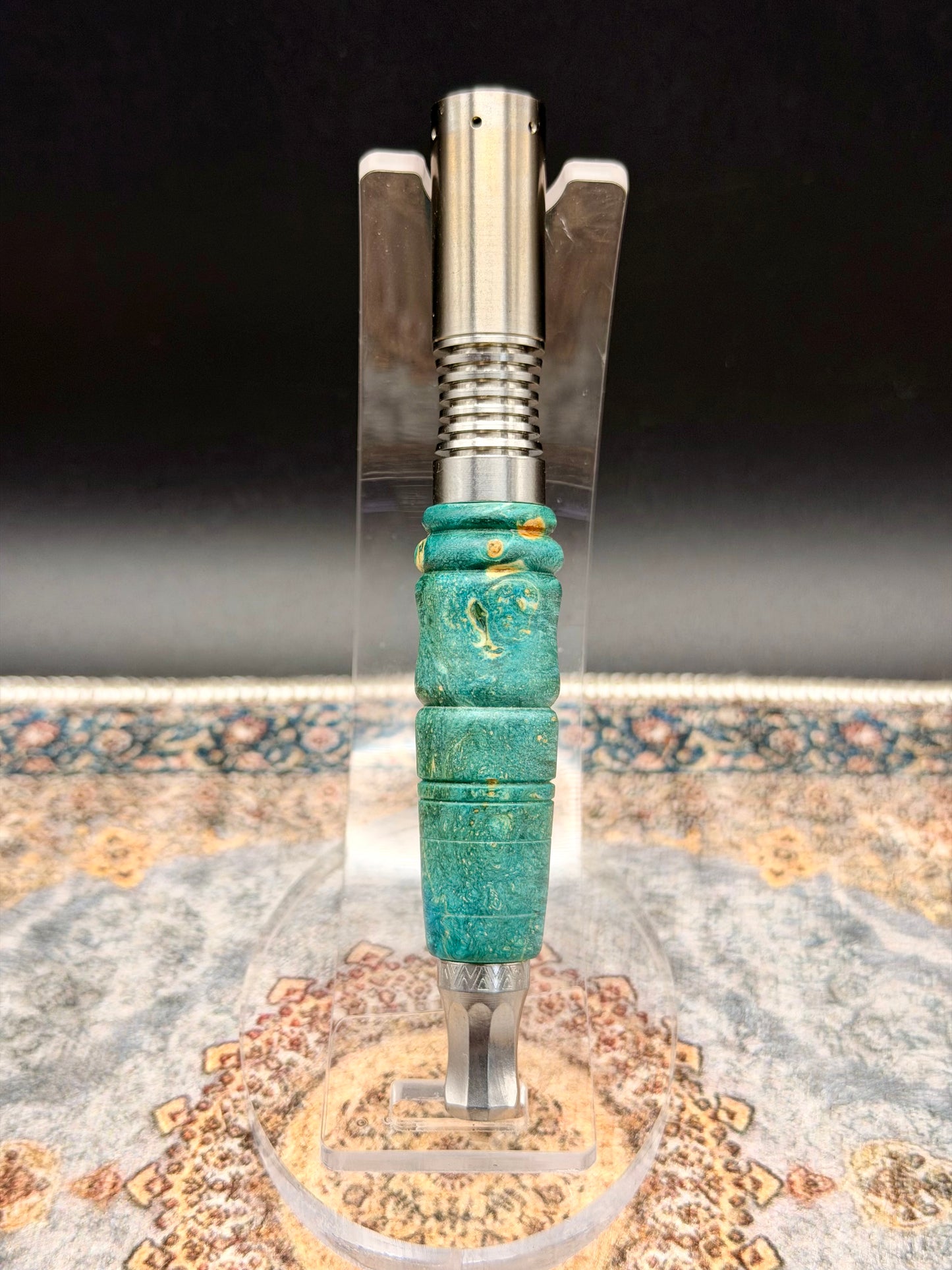 Box Elder Burl Stem/WPA for 8mm Thermal Engines