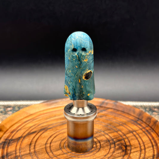 Box Elder Burl Ghost Crown Handle