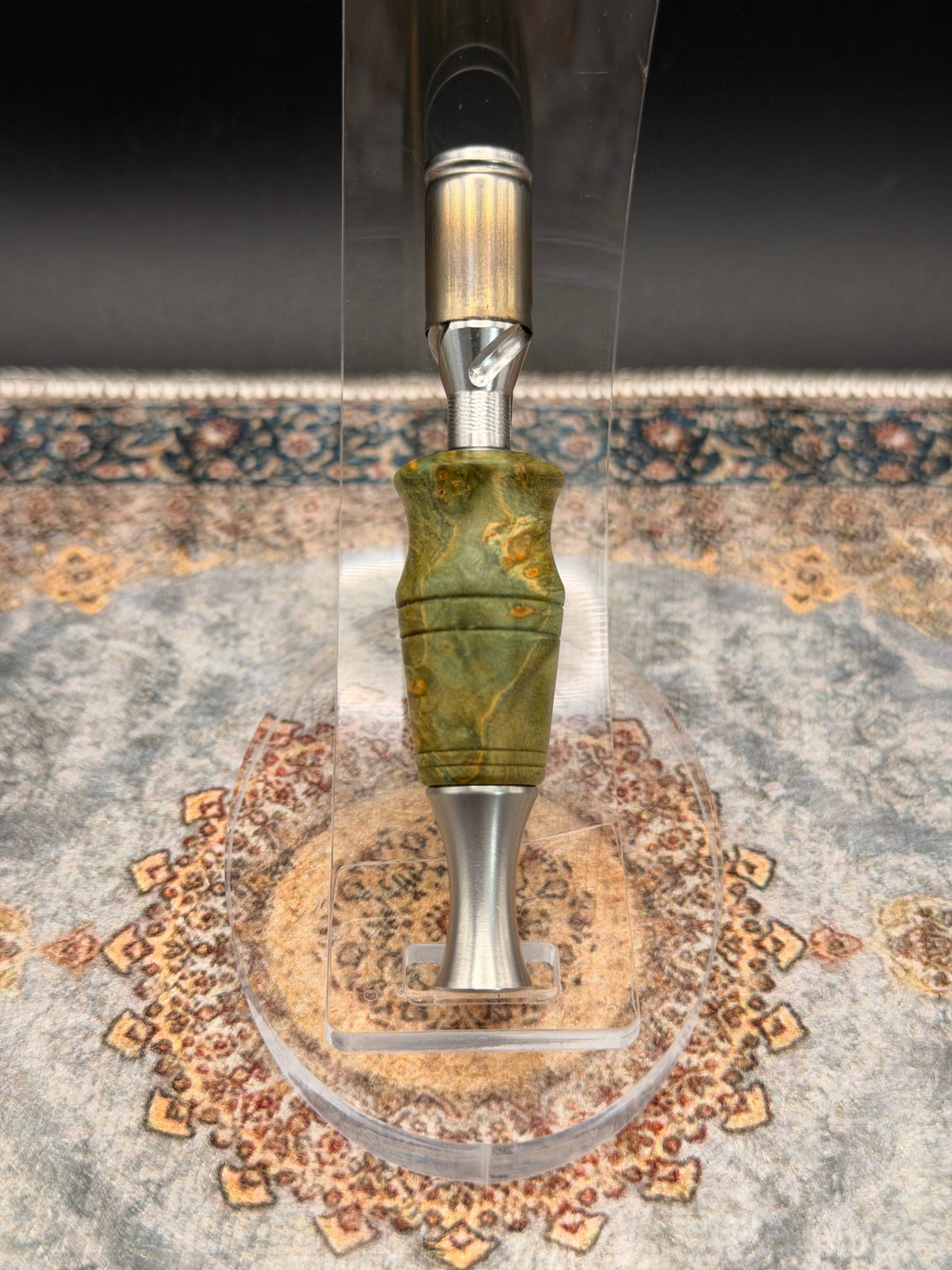 Box Elder Burl Stem/WPA for 8mm Thermal Engines