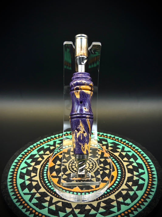 Stabilized Box Elder Burl Stem for 8mm Thermal Engines