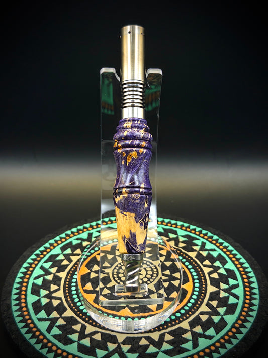 Stabilized Box Elder Burl Stem for 8mm Thermal Engines