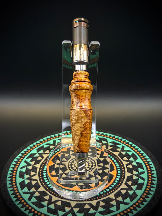 Amboyna Burl Stem for 8mm Thermal Engines