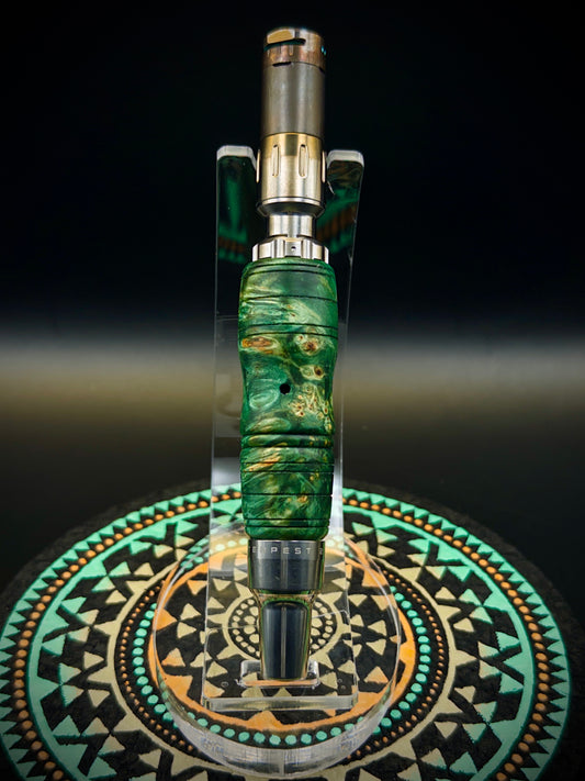 Stabilized Box Elder Burl Tempest 2 Sleeve