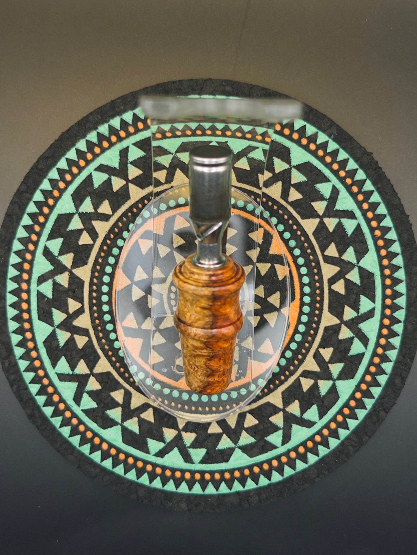 Amboyna Burl WPA/Stem for 8mm Thermal Engines