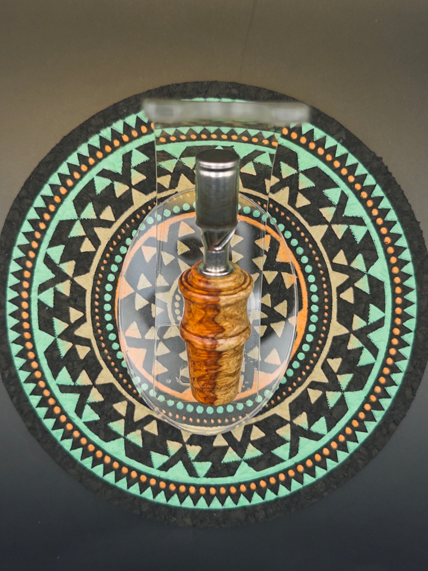 Amboyna Burl WPA/Stem for 8mm Thermal Engines